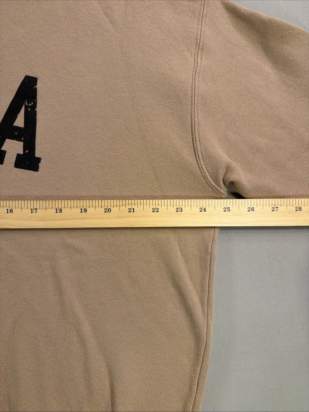 Sota Crewneck Oversized Sweatshirt in Beige - Relaxed Everyday Pullover - Picture 10 of 14